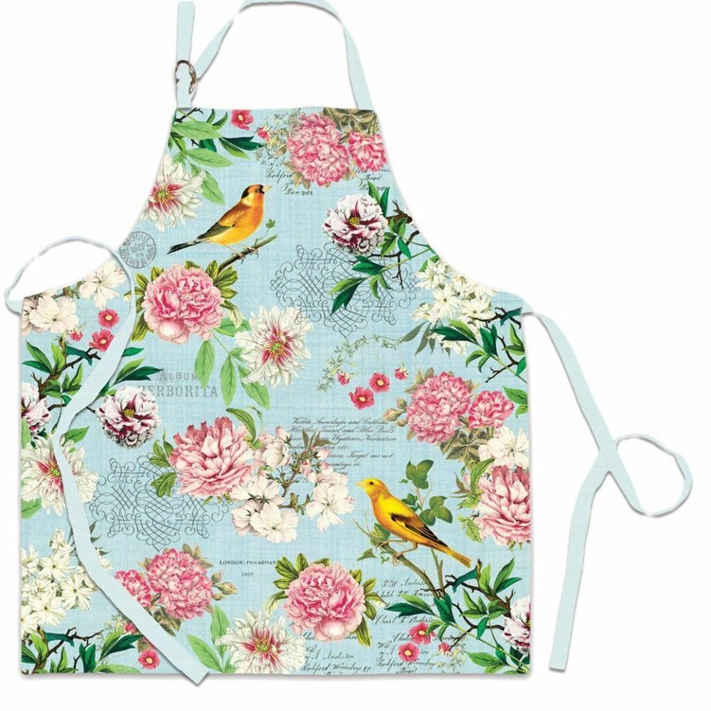 Michel Design Works Apron Garden Melody NWT